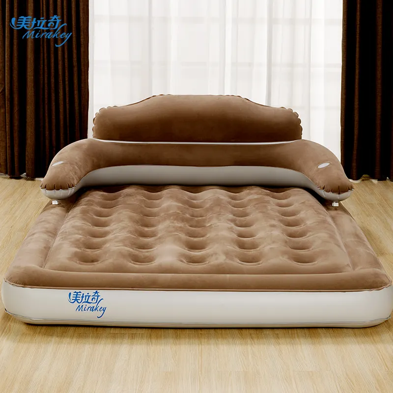 Özel yeni tasarım lüks yüksek kaliteli katlanır şişme hava yatağı