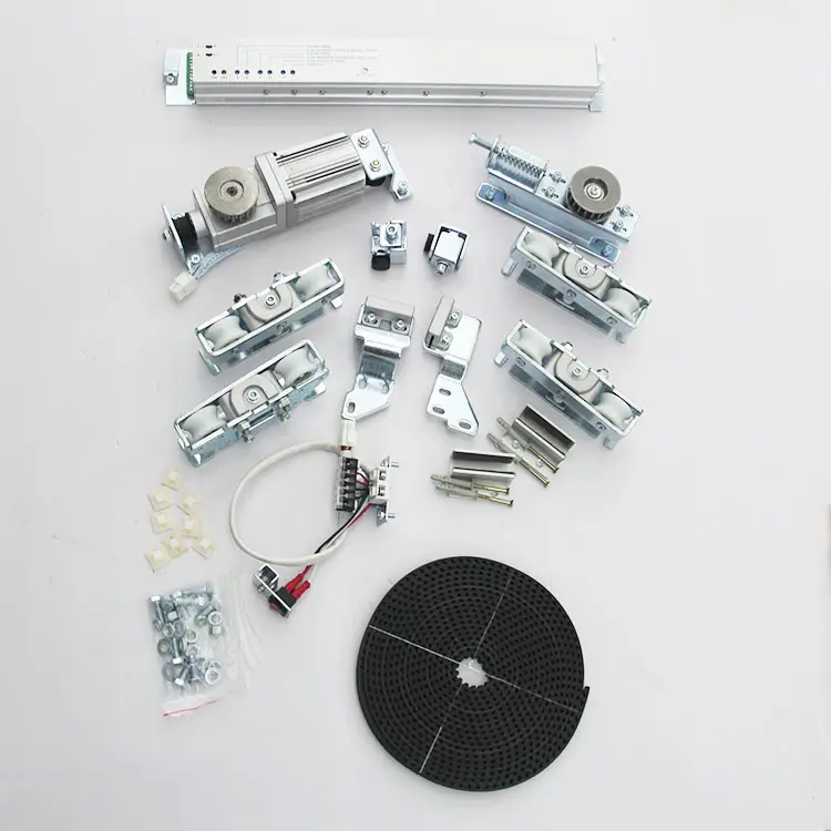 Deper cam alüminyum otomatik kapı açacağı sürgülü mekanizması ev otomasyon motoru 125B